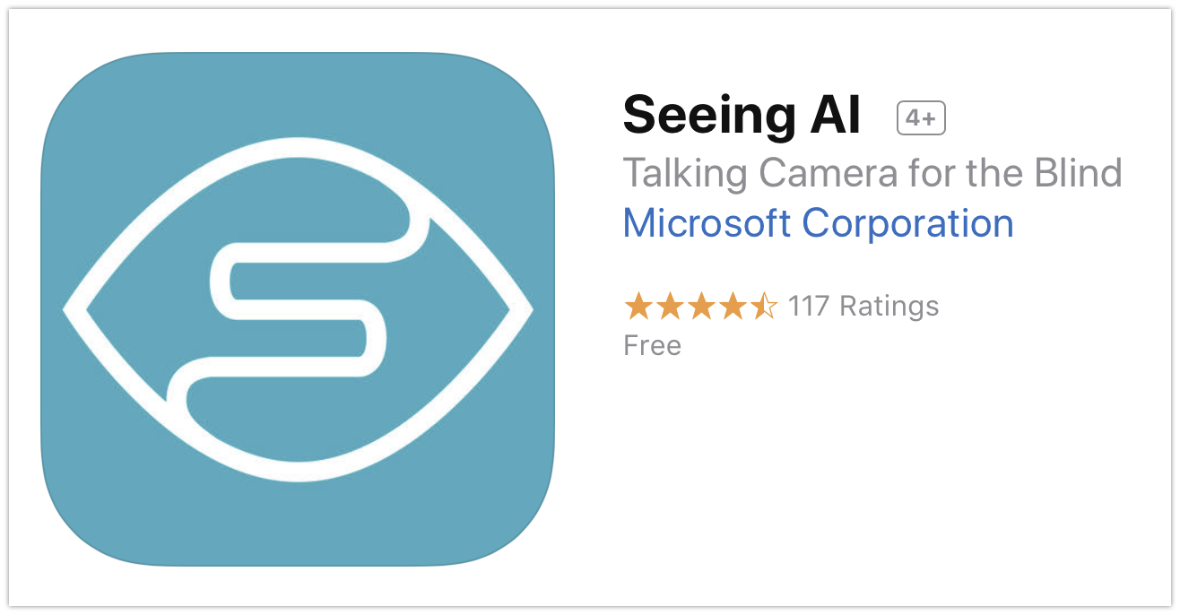 Image of Seeing AI